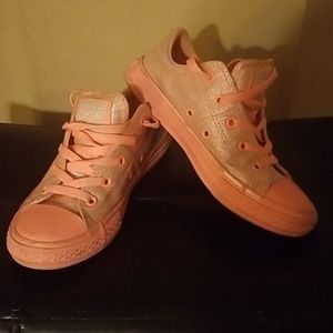 Orange Converse